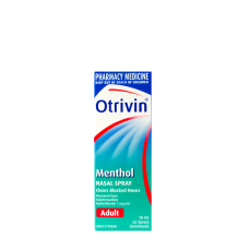 OTRIVIN MENTHOL NASAL SPRAY 0.1% deguna aerosols 10ml